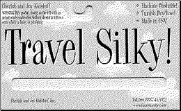 TRAVEL SILKY trademark