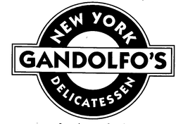 GANDOLFO'S NEW YORK DELICATESSEN trademark