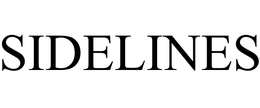 SIDELINES trademark
