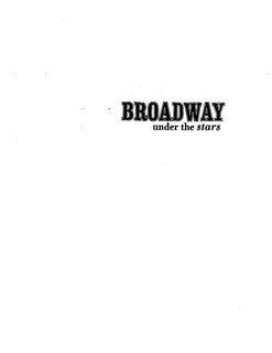 BROADWAY UNDER THE STARS trademark