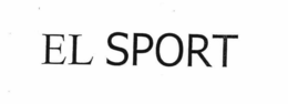EL SPORT trademark