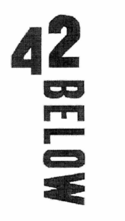 42 BELOW trademark