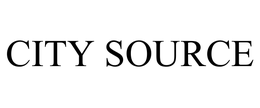 CITY SOURCE trademark