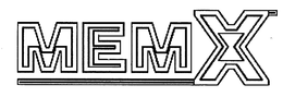 MEMX trademark