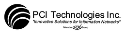 PCI TECHNOLOGIES INC. "INNOVATIVE SOLUTIONS FOR INFORMATION NETWORKS" MEMBER ATX GROUP trademark
