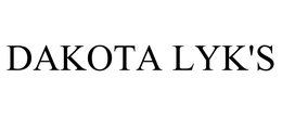 DAKOTA LYK'S trademark
