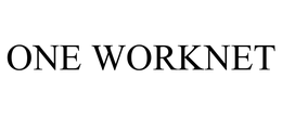 ONE WORKNET trademark