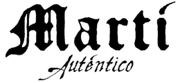 MARTÍ AUTÉNTICO trademark