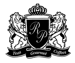 RP TEAS GOURMET COFFEES trademark