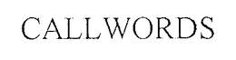 CALLWORDS trademark