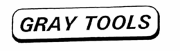 GRAY TOOLS trademark
