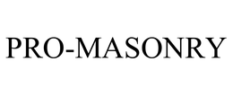 PRO-MASONRY trademark