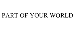 PART OF YOUR WORLD trademark