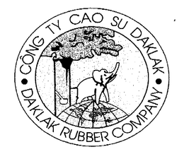 CÔNG TY CAO SU DAKLAK DAKLAK RUBBER COMPANY trademark