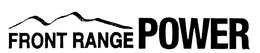 FRONT RANGE POWER trademark