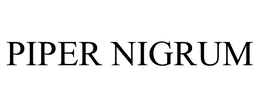 PIPER NIGRUM trademark
