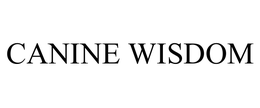 CANINE WISDOM trademark