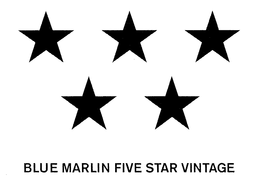 BLUE MARLIN FIVE STAR VINTAGE trademark