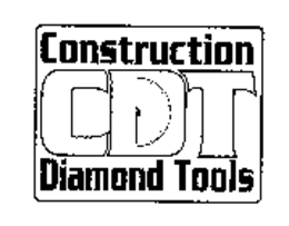 CDT CONSTRUCTION DIAMOND TOOLS trademark