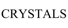 CRYSTALS trademark
