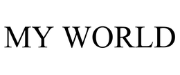 MY WORLD trademark