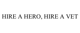 HIRE A HERO, HIRE A VET trademark