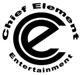 C E CHIEF ELEMENT ENTERTAINMENT trademark