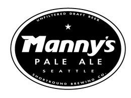 UNFILTERED DRAFT BEER MANNY'S PALE ALE SEATTLE SHORTROUND BREWING CO. trademark