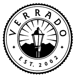 VERRADO EST. 2002 trademark