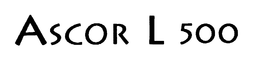 ASCOR L 500 trademark