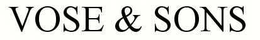 VOSE & SONS trademark