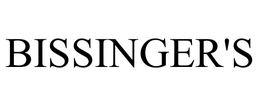 BISSINGER'S trademark