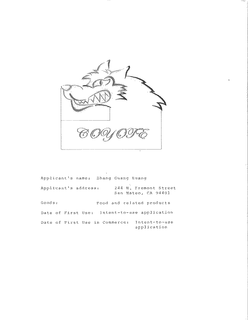 COYOTE trademark