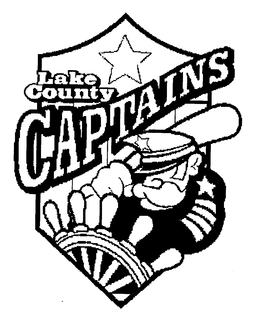 LAKE COUNTY CAPTAINS trademark