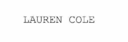 LAUREN COLE trademark