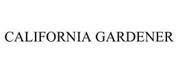 CALIFORNIA GARDENER trademark