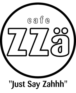 CAFE ZZA "JUST SAY ZAHHH" trademark