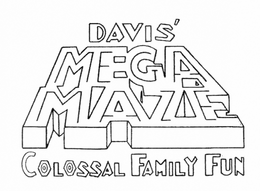 DAVIS MEGA MAZE COLOSSAL FAMILY FUN trademark