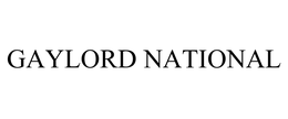GAYLORD NATIONAL trademark