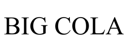 BIG COLA trademark