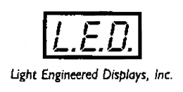 L.E.D. LIGHT ENGINEERED DISPLAYS, INC. trademark