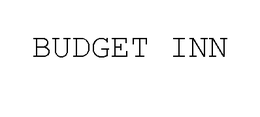 BUDGET INN trademark