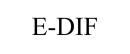 E-DIF trademark