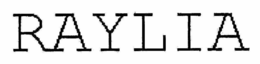 RAYLIA trademark