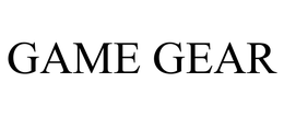 GAME GEAR trademark