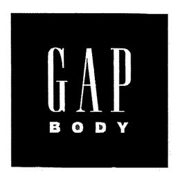 GAP BODY trademark