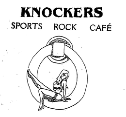 KNOCKERS SPORTS ROCK CAFÉ trademark