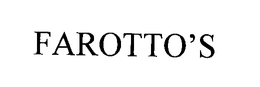 FAROTTO'S trademark