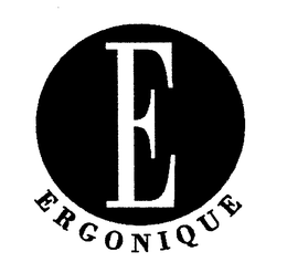 E ERGONIQUE trademark