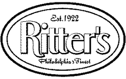 RITTER'S PHILADELPHIA'S FINEST EST. 1922 trademark
